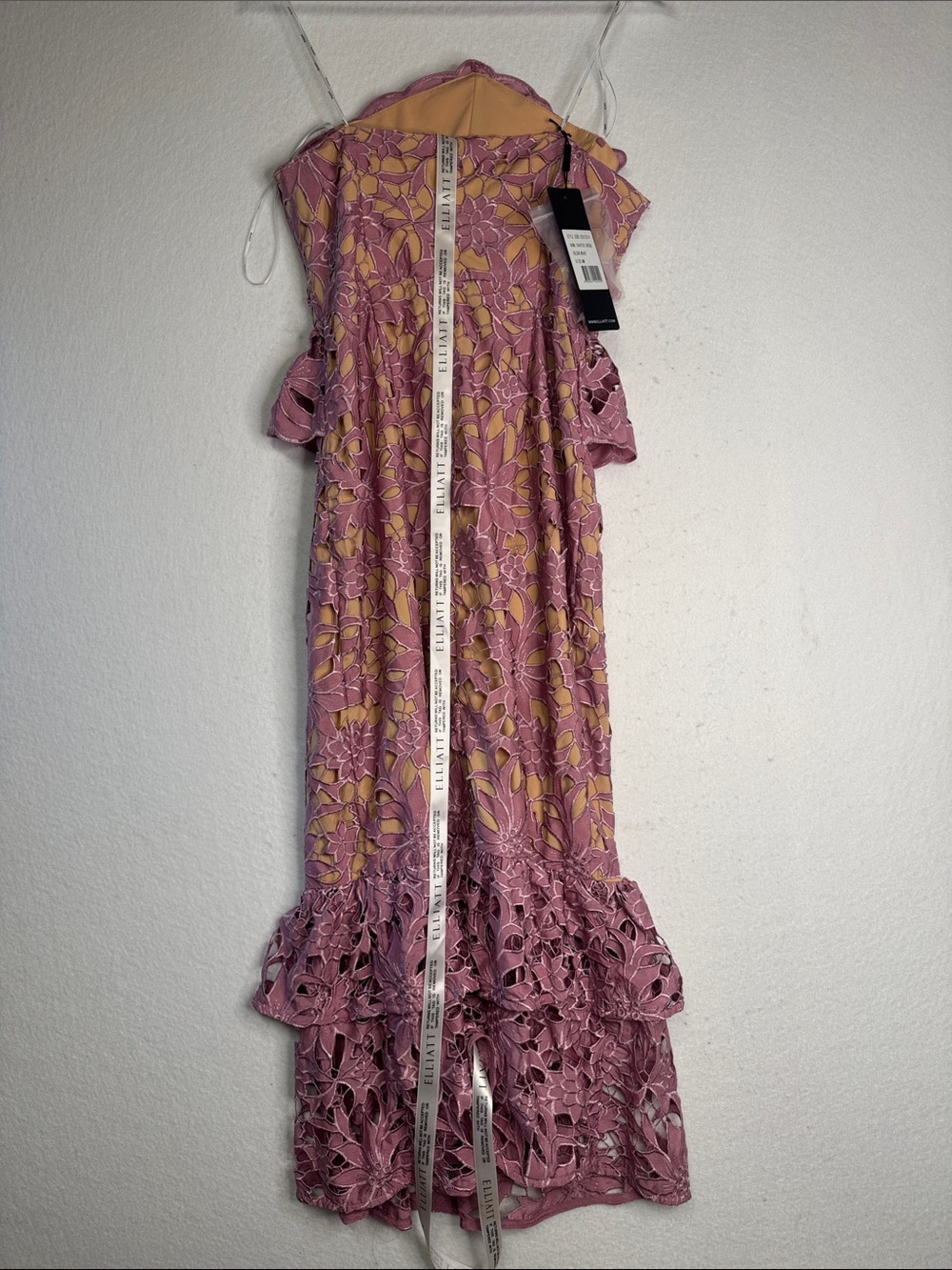 Elliatt Charter Strapless Dress in Mauve, Size Medium - Picture 12 of 15